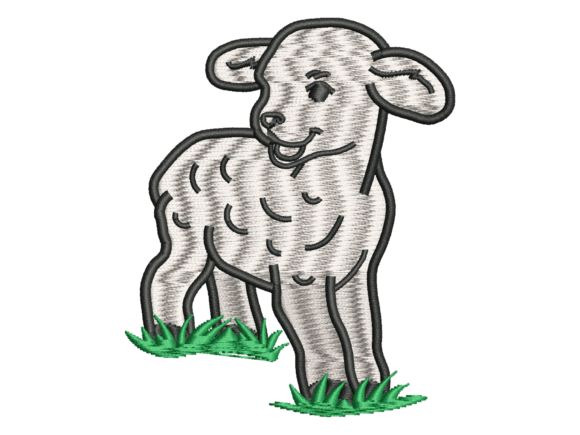 Cute Lamb Embroidery Design Review