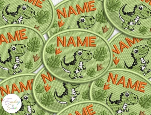 Personalized Name Embroidery Patch