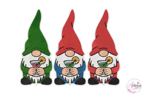 Summer Gnome Embroidery Bundle